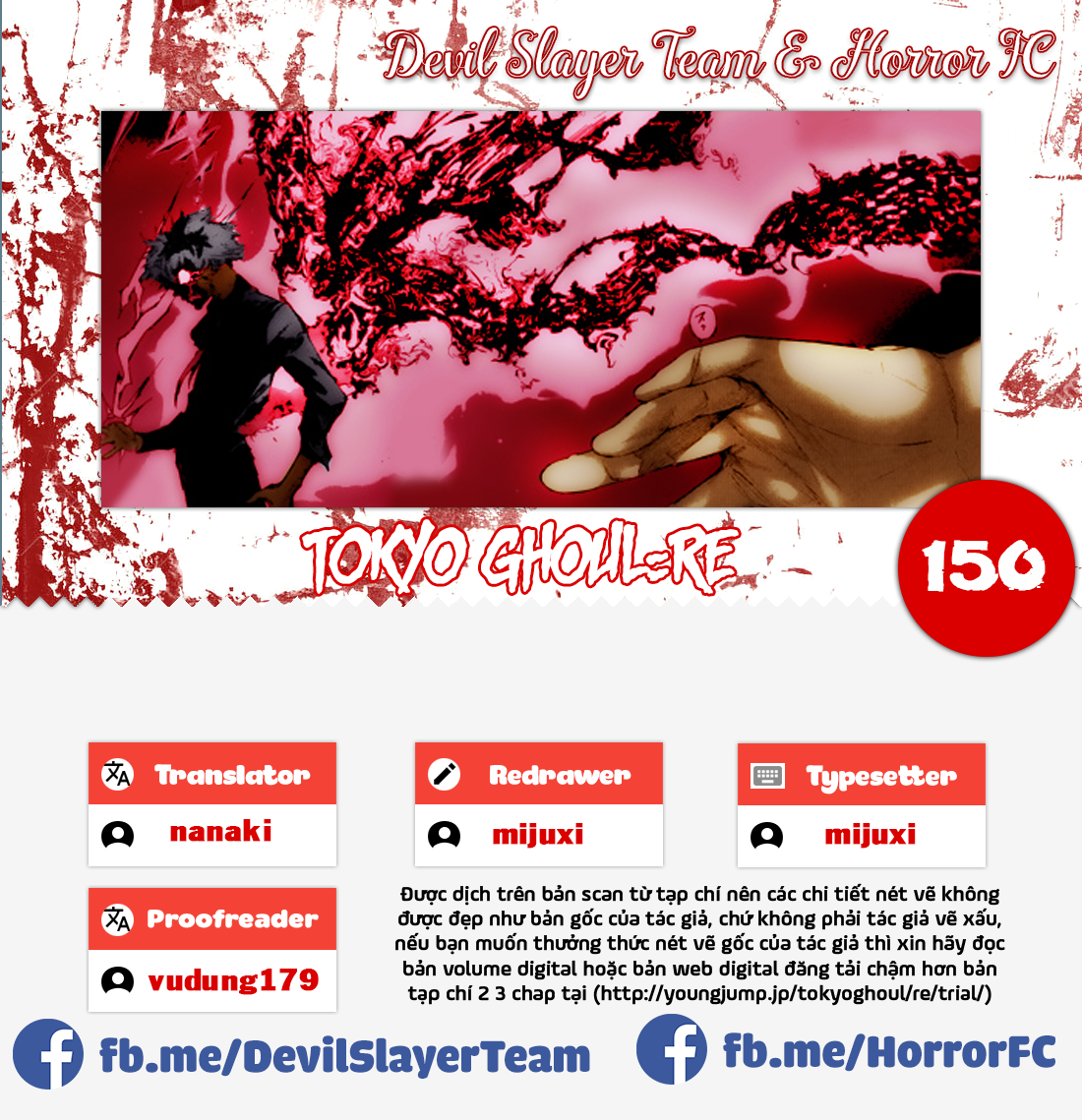 Tokyo Ghoul:re - Chương 150 - Trang 1