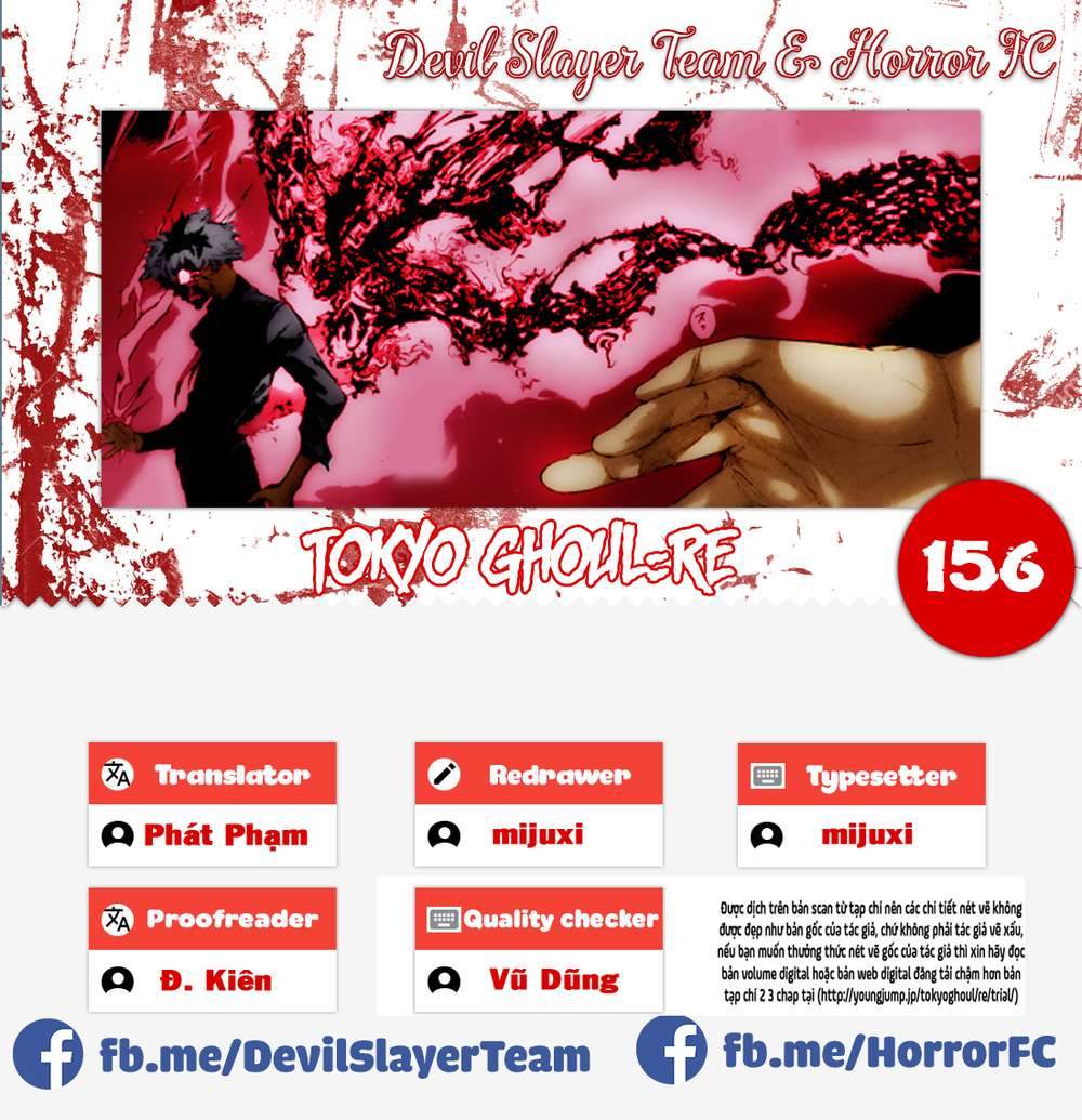 Tokyo Ghoul:re - Chương 156 - Trang 1