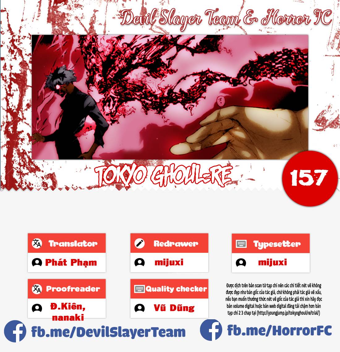 Tokyo Ghoul:re - Chương 157 - Trang 1