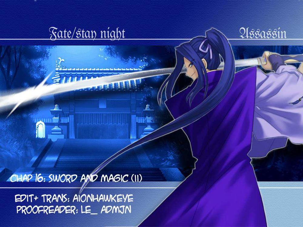Fate Stay Night - Chương 16 - Trang 15