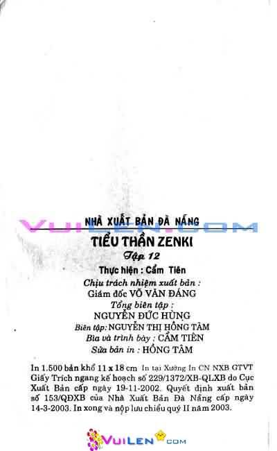 Tiểu Thần Zenki - Chương 12 - Trang 3