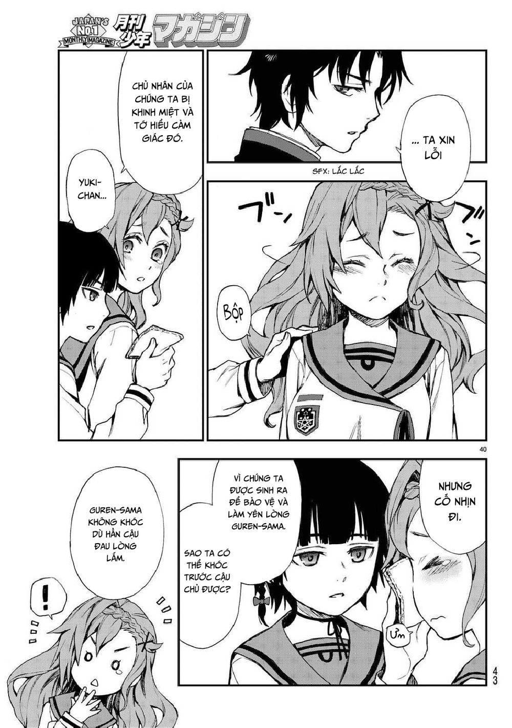 Owari No Seraph: Ichinose Guren - Chương 3 - Trang 43