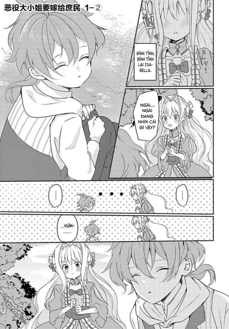 Akuyaku Reijō Wa, Shomin Ni Totsugitai - Chương 1.2 - Trang 2