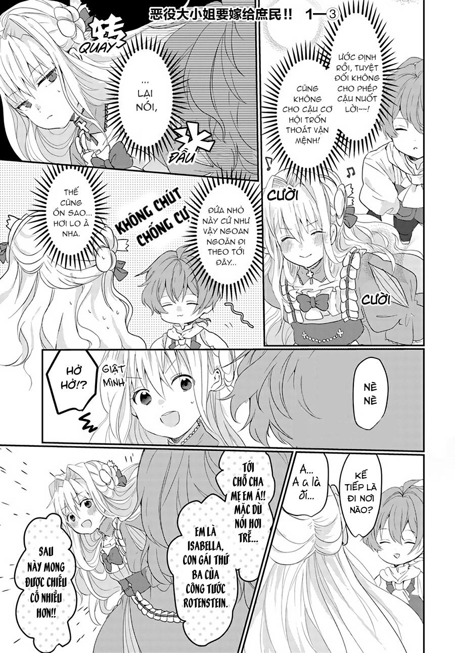 Akuyaku Reijō Wa, Shomin Ni Totsugitai - Chương 1.3 - Trang 2