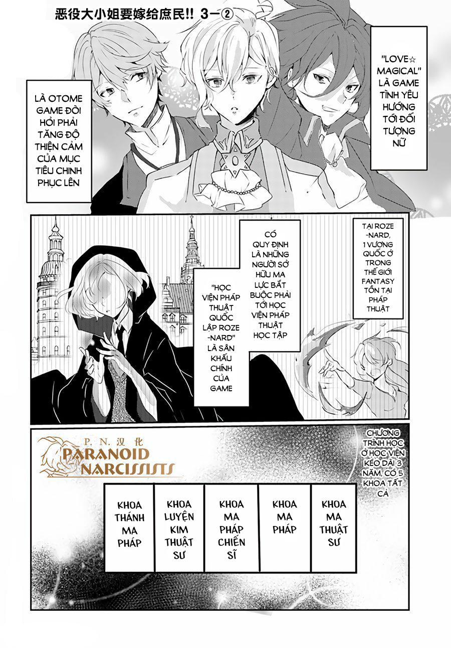 Akuyaku Reijō Wa, Shomin Ni Totsugitai - Chương 3.2 - Trang 2