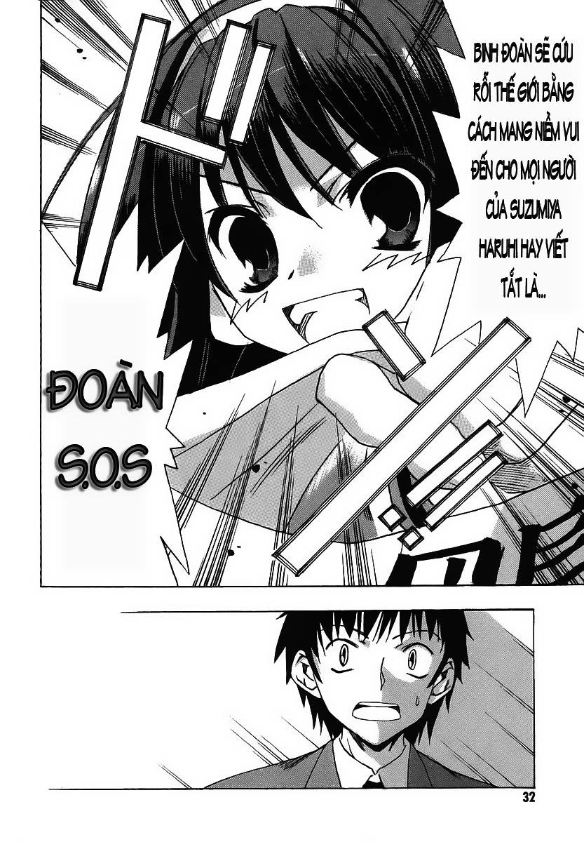 Suzumiya Haruhi No Yuutsu - Chương 1 - Trang 32