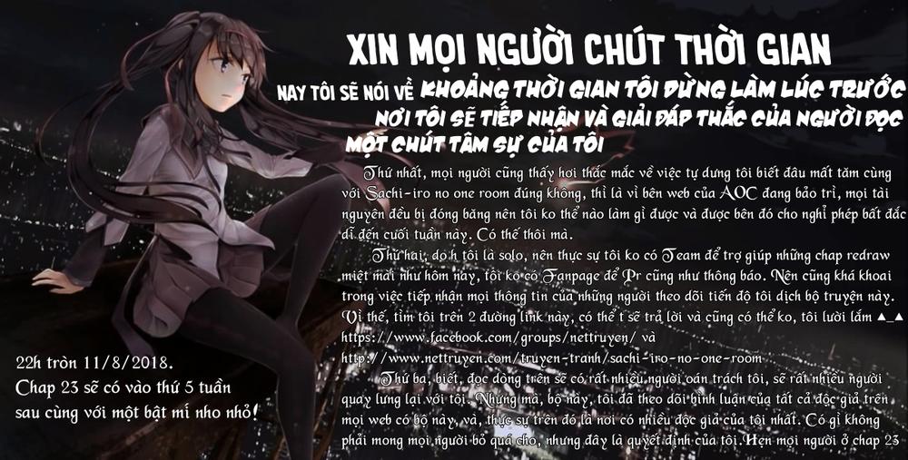 Sachiiro No One Room - Chương 22 - Trang 34