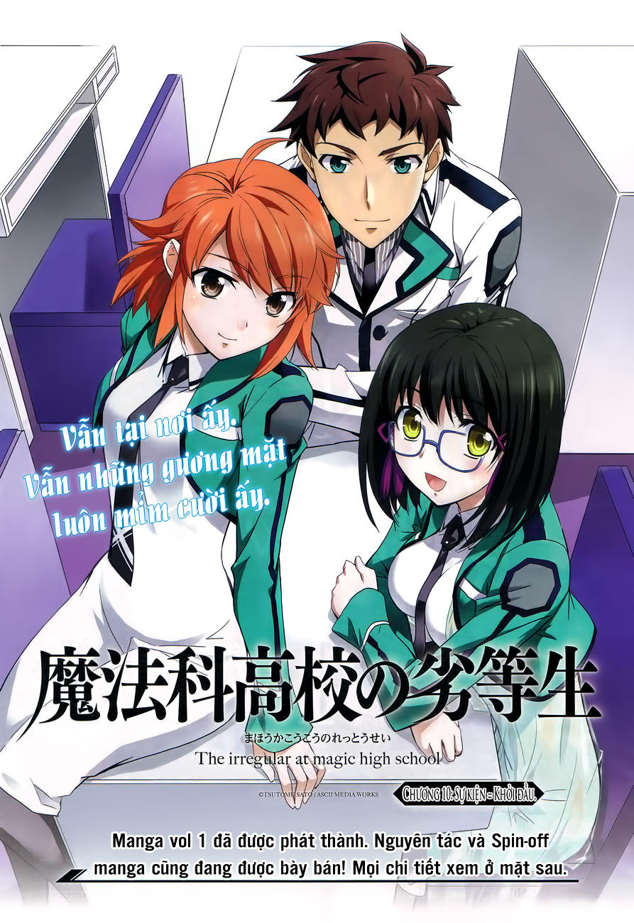 Mahouka Koukou No Rettousei - Nyuugaku Hen - Chương 10 - Trang 1