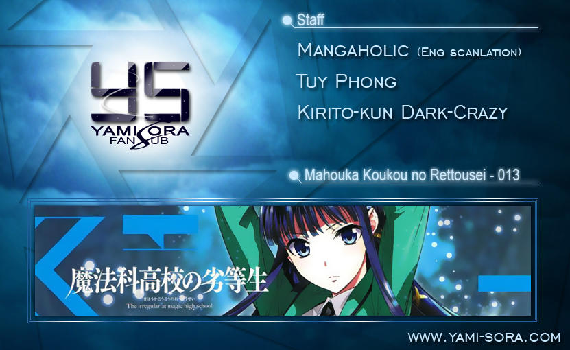 Mahouka Koukou No Rettousei - Nyuugaku Hen - Chương 13 - Trang 1