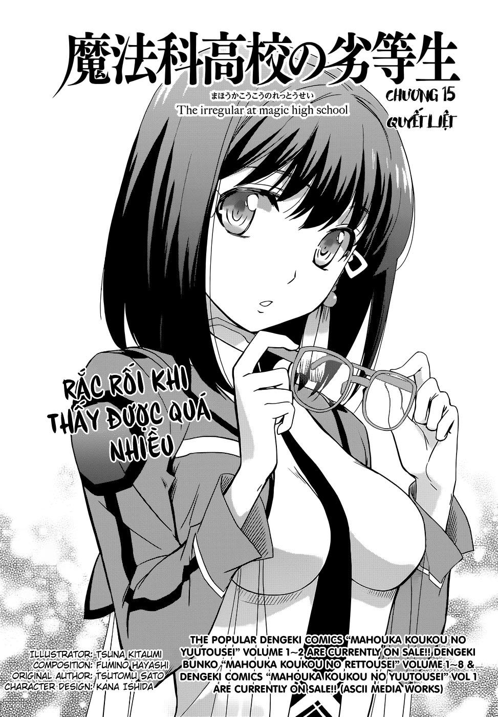 Mahouka Koukou No Rettousei - Nyuugaku Hen - Chương 15 - Trang 2