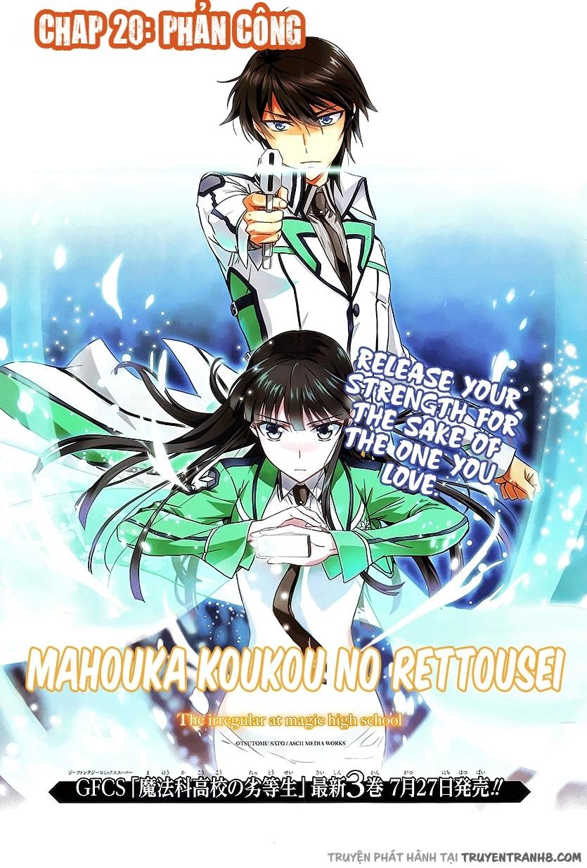 Mahouka Koukou No Rettousei - Nyuugaku Hen - Chương 20 - Trang 3