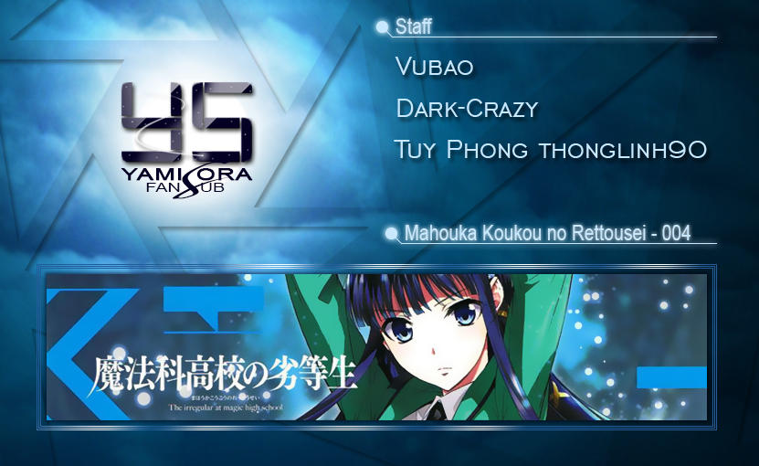 Mahouka Koukou No Rettousei - Nyuugaku Hen - Chương 4 - Trang 1