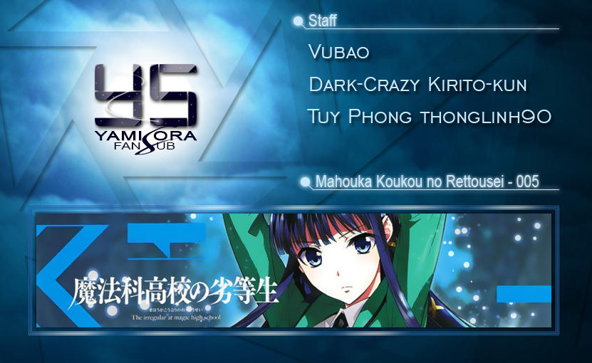 Mahouka Koukou No Rettousei - Nyuugaku Hen - Chương 5 - Trang 1