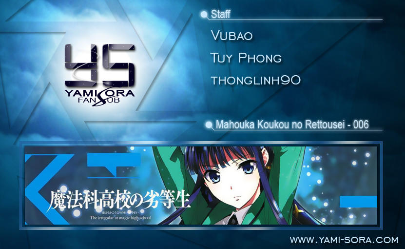 Mahouka Koukou No Rettousei - Nyuugaku Hen - Chương 6 - Trang 1