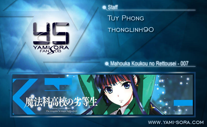 Mahouka Koukou No Rettousei - Nyuugaku Hen - Chương 7 - Trang 1
