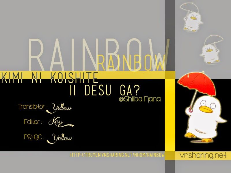 Kimi Ni Koishitei Desu Ka - Chương 1 - Trang 1