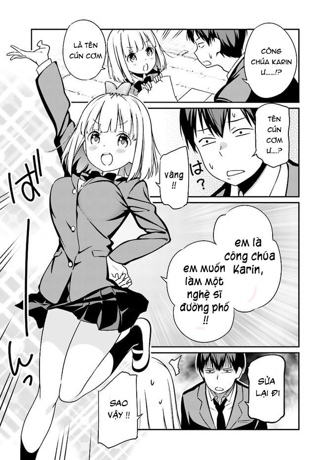 Karin-Chan Wa Misetagari - Chương 1 - Trang 8