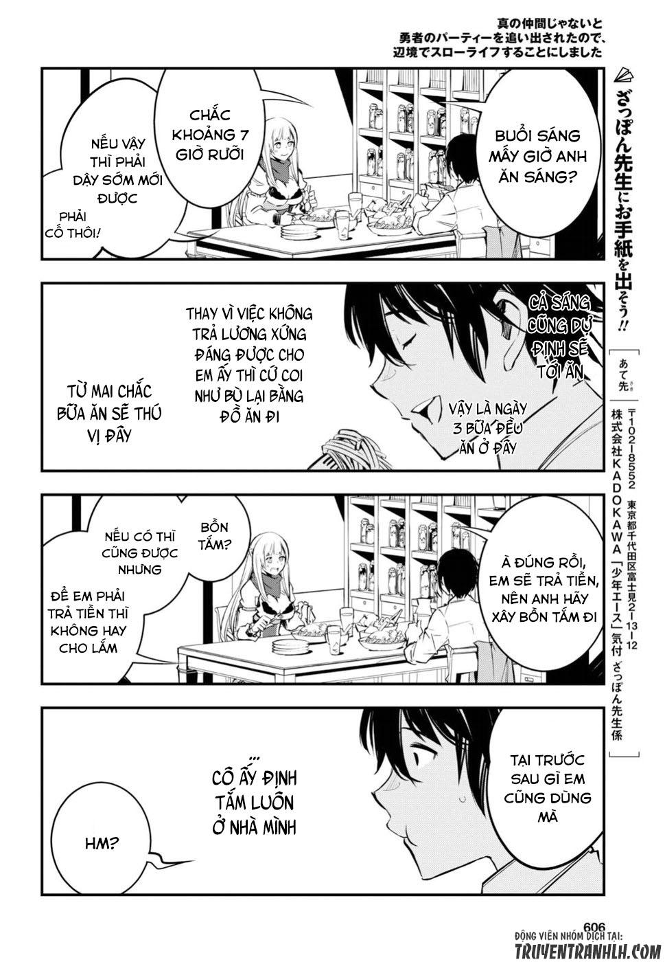 Shin No Nakama Janai To Yuusha No Party Wo Oidasareta No De, Henkyou De Slow Life Suru Koto Ni Shimashita - Chương 6 - Trang 28