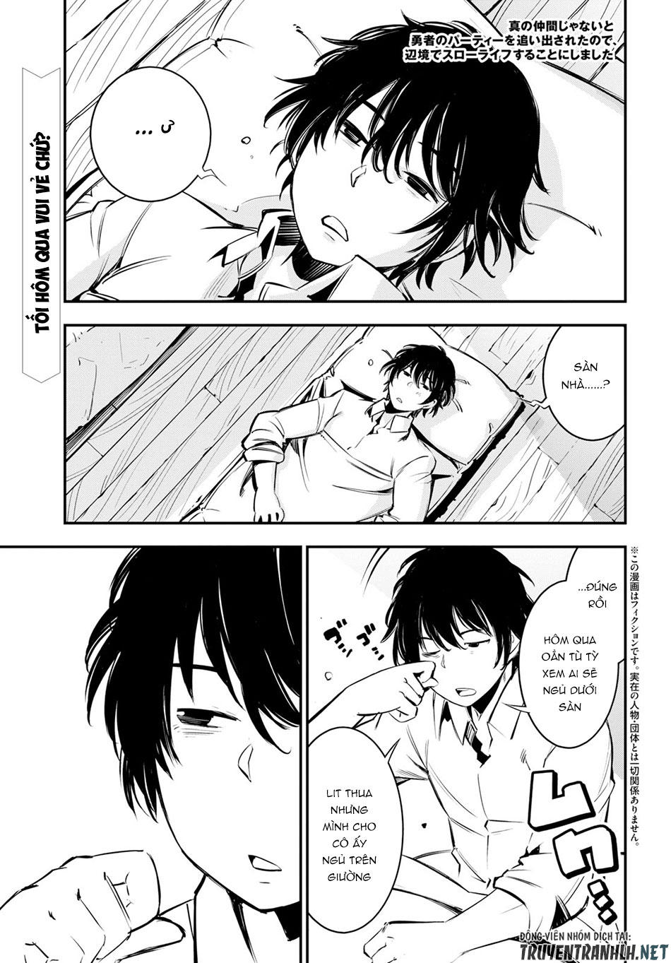 Shin No Nakama Janai To Yuusha No Party Wo Oidasareta No De, Henkyou De Slow Life Suru Koto Ni Shimashita - Chương 7 - Trang 3