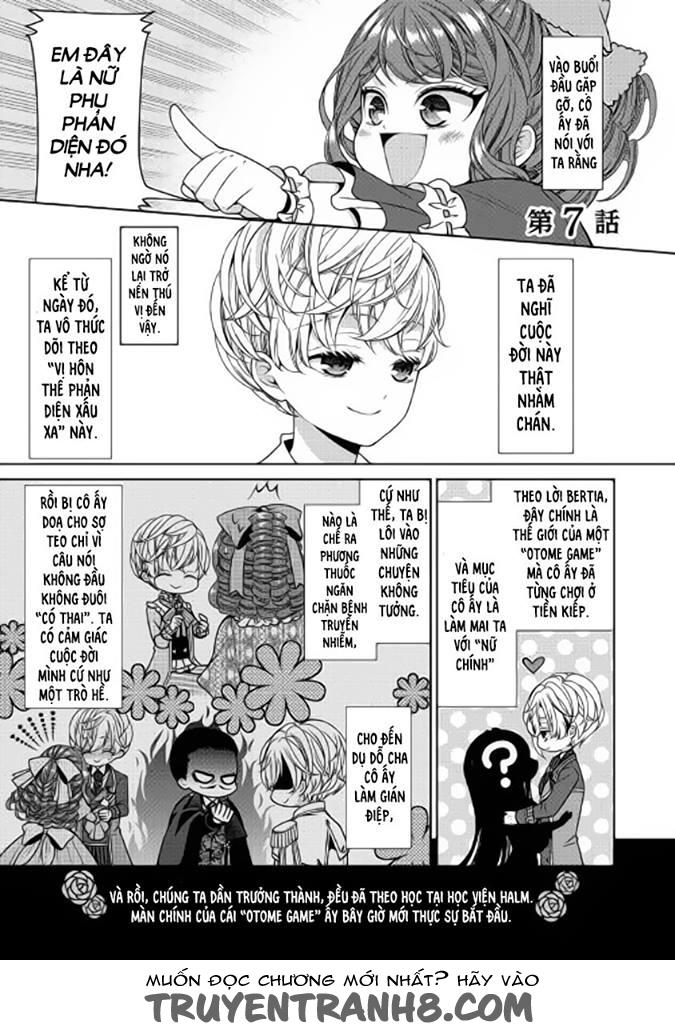 Nhật Kí Theo Dõi Vị Hôn Thê Tự Nhận Mình Là Nữ Phụ Phản Diện - Chương 7 - Trang 1