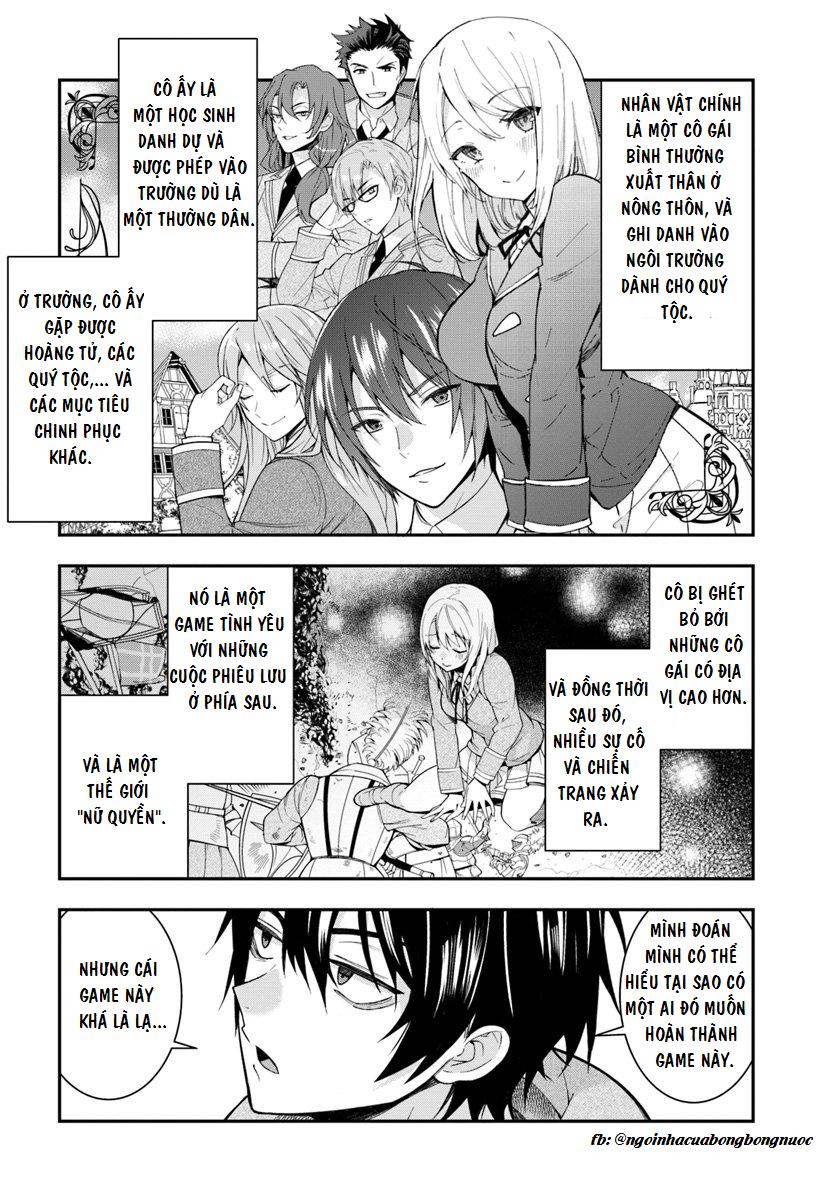 Otome Game Sekai Wa Mob N0I Kibishii Sekai Desu - Chương 1 - Trang 12