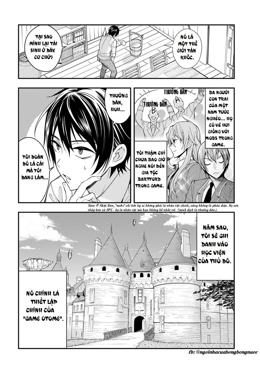 Otome Game Sekai Wa Mob N0I Kibishii Sekai Desu - Chương 1 - Trang 40