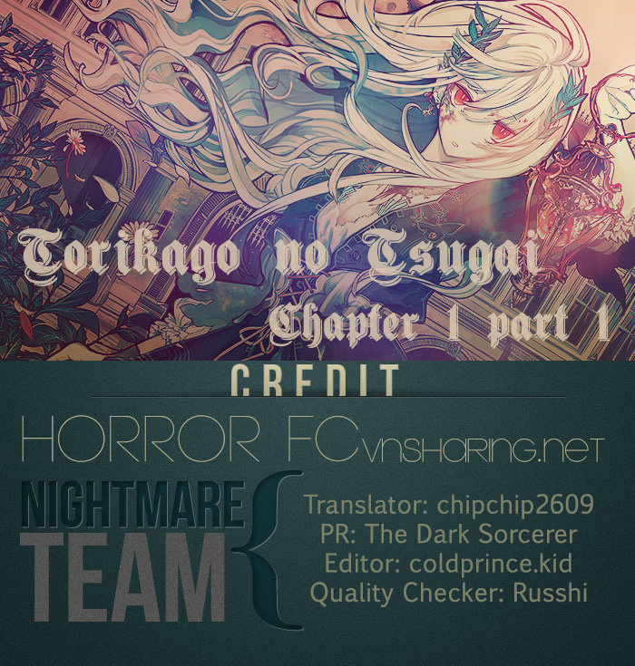 Torikago No Tsugai - Chương 1.1 - Trang 1