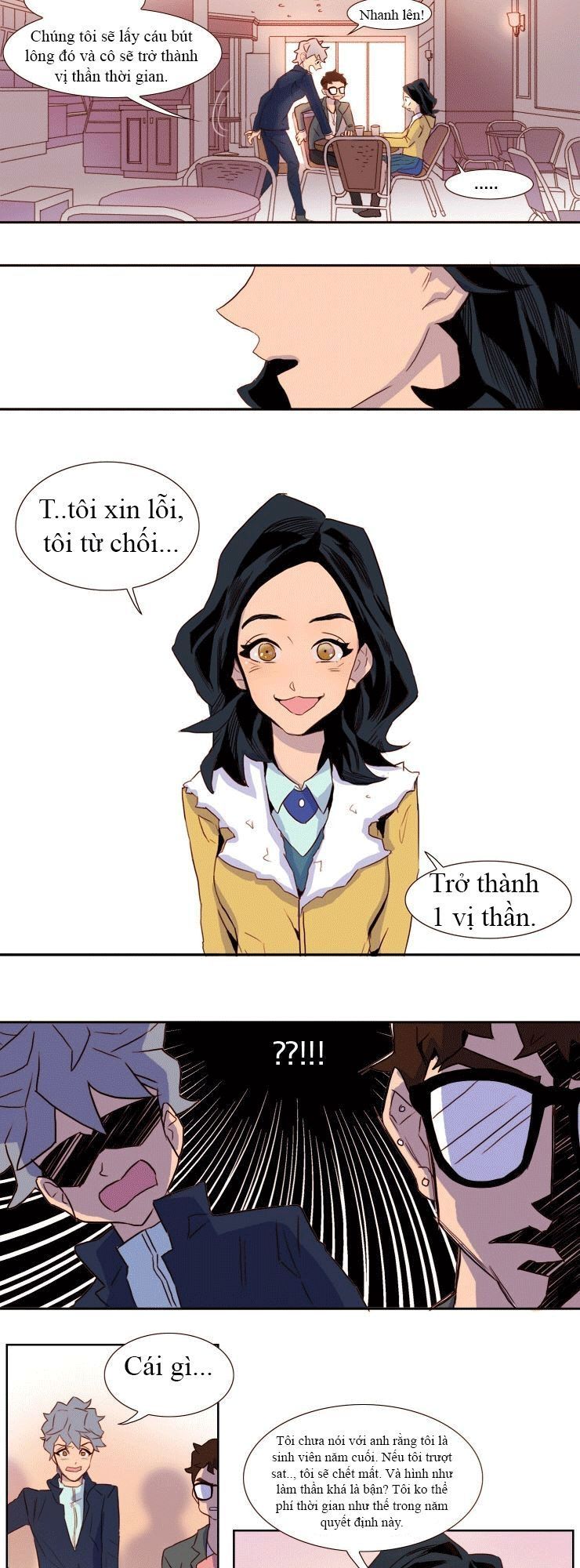 Những Vị Thần Nắm Giữ Thời Gian - Chương 3 - Trang 22