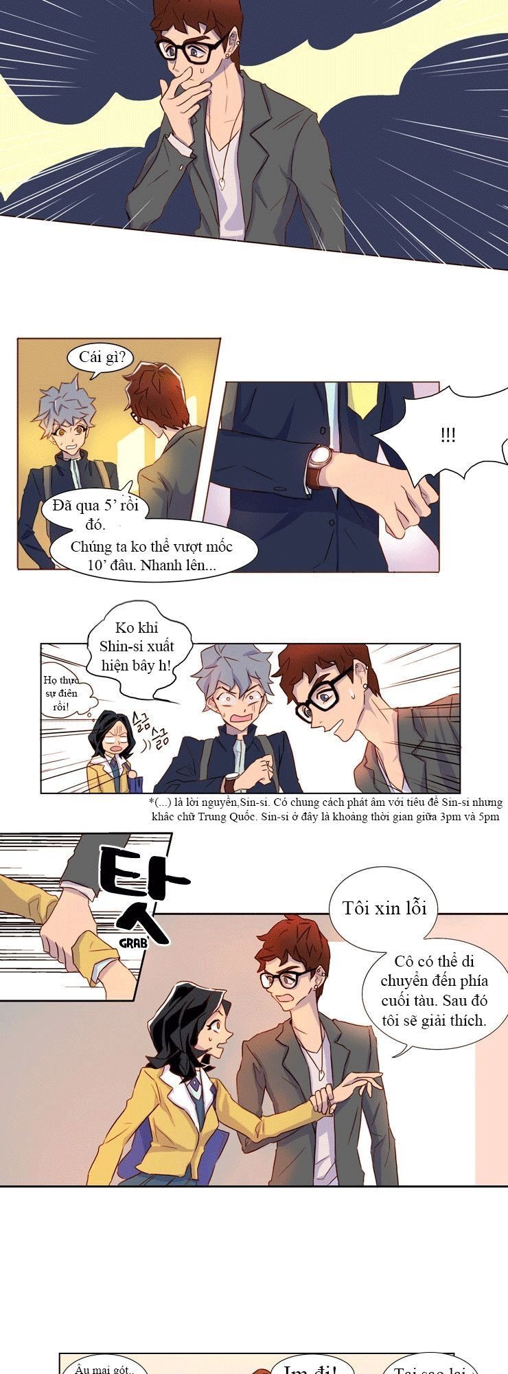 Những Vị Thần Nắm Giữ Thời Gian - Chương 3 - Trang 5
