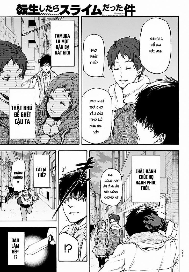 Lúc Đó, Tôi Đã Chuyển Sinh Thành Slime - Chương 1 - Trang 7