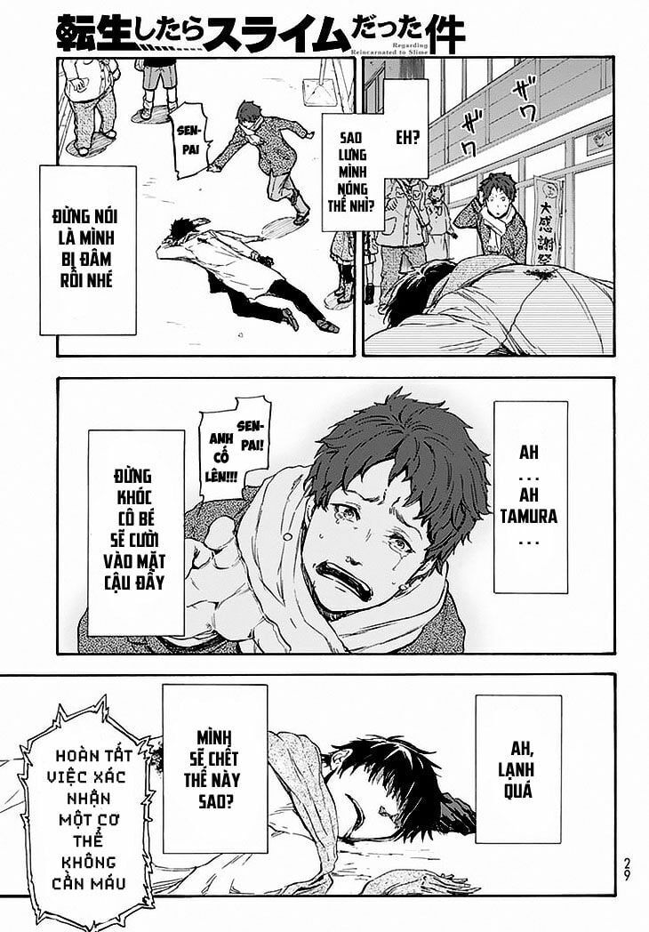 Lúc Đó, Tôi Đã Chuyển Sinh Thành Slime - Chương 1 - Trang 9