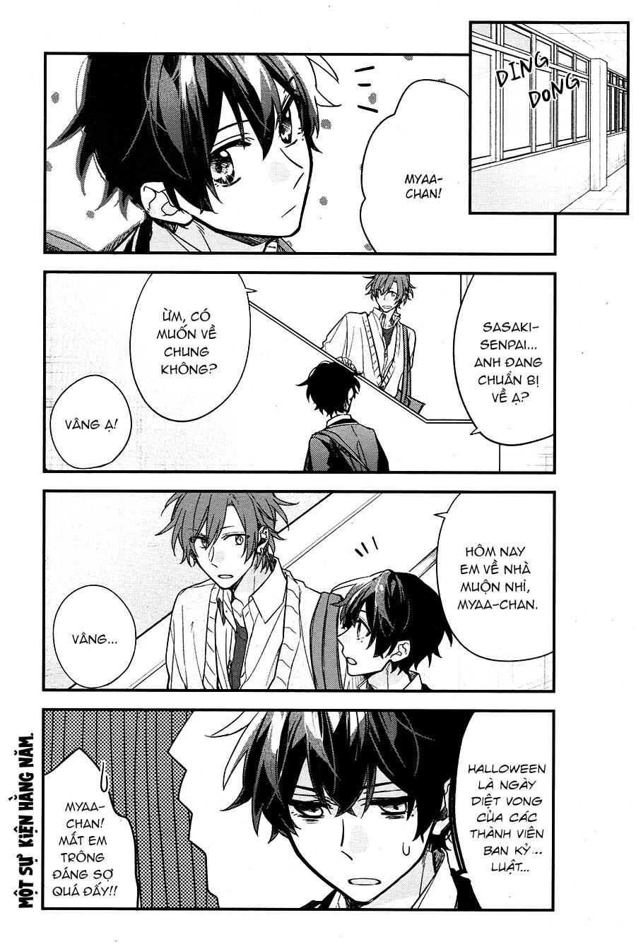 [Sasamiya] Câu Chuyện Nho Nhỏ Về Halloween - Chương 1 - Trang 12