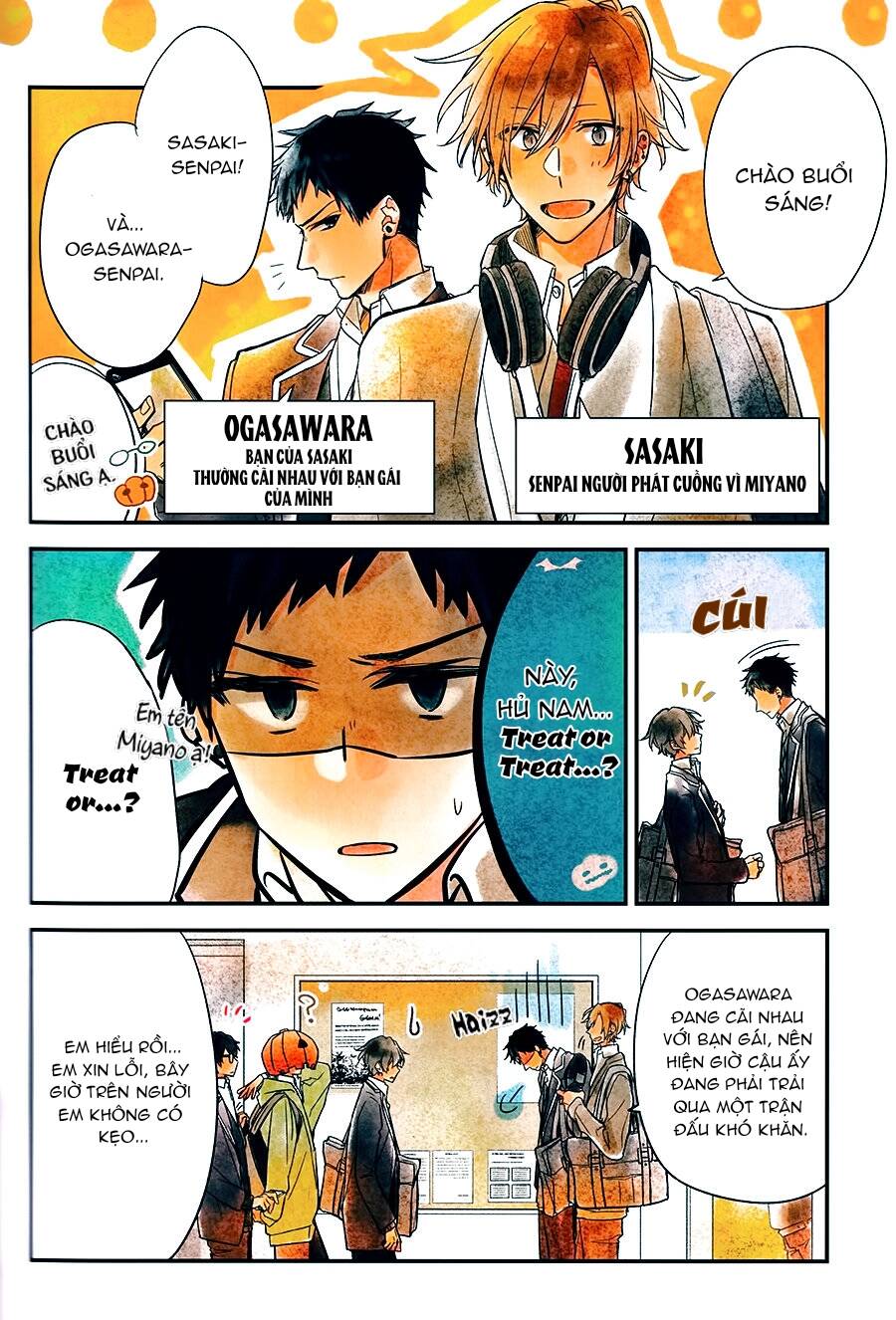 [Sasamiya] Câu Chuyện Nho Nhỏ Về Halloween - Chương 1 - Trang 6