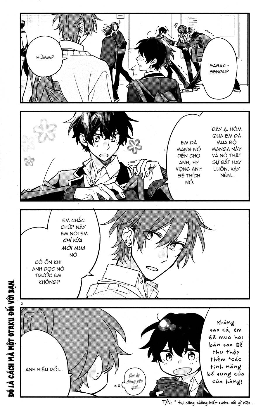 [Sasamiya] Câu Chuyện Nho Nhỏ Về Halloween - Chương 1 - Trang 8