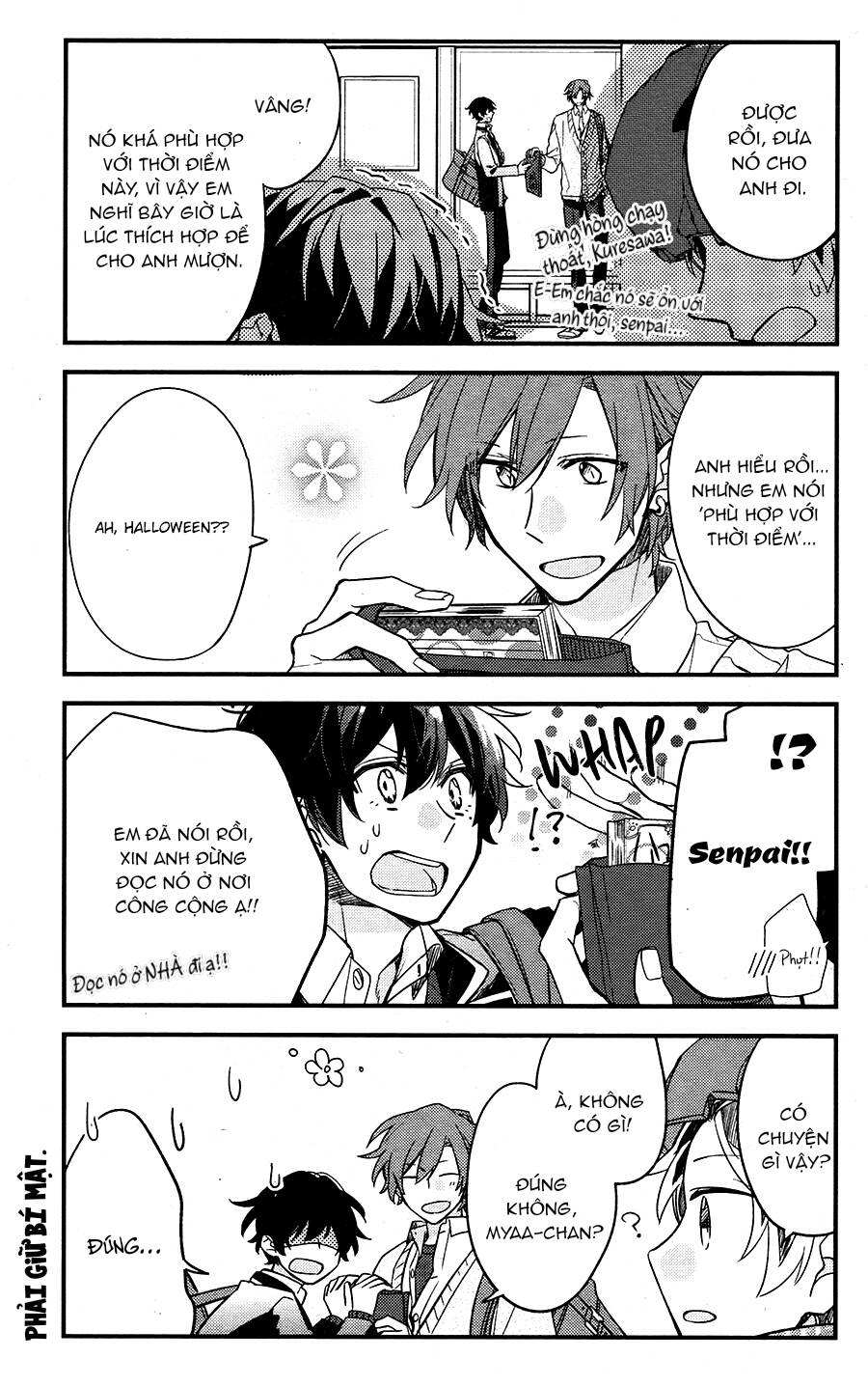 [Sasamiya] Câu Chuyện Nho Nhỏ Về Halloween - Chương 1 - Trang 9