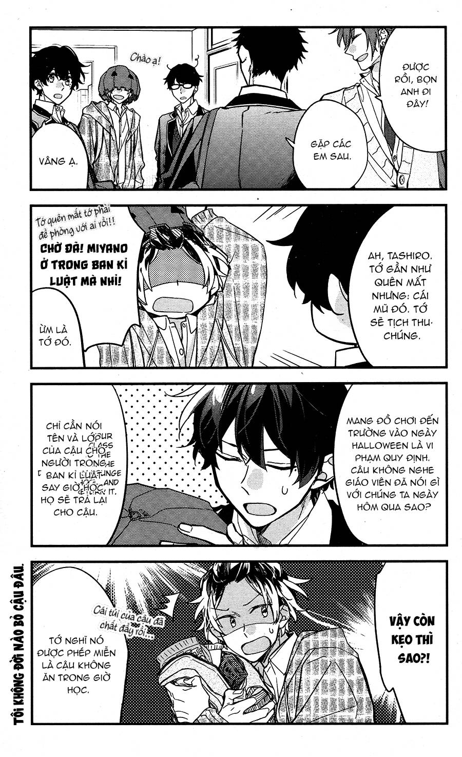 [Sasamiya] Câu Chuyện Nho Nhỏ Về Halloween - Chương 1 - Trang 10