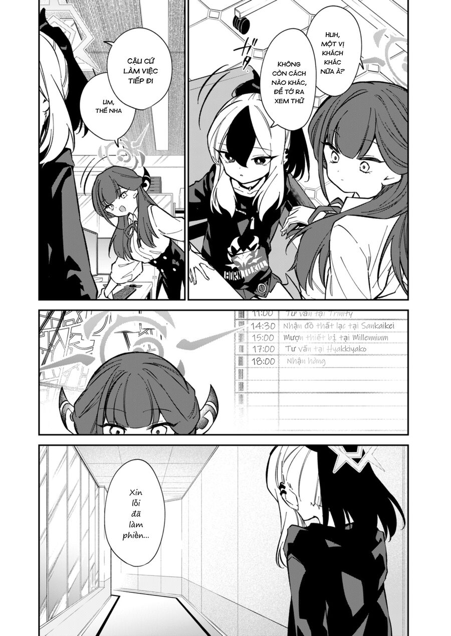 Blue Archive: Nhật Kí Nghiệp Vụ Của Handyman 68 - Chương 14 - Trang 12