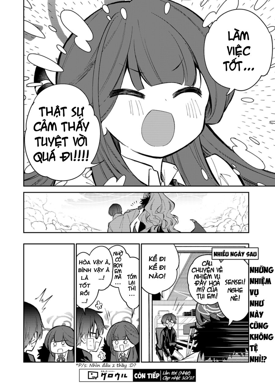 Blue Archive: Nhật Kí Nghiệp Vụ Của Handyman 68 - Chương 24 - Trang 16
