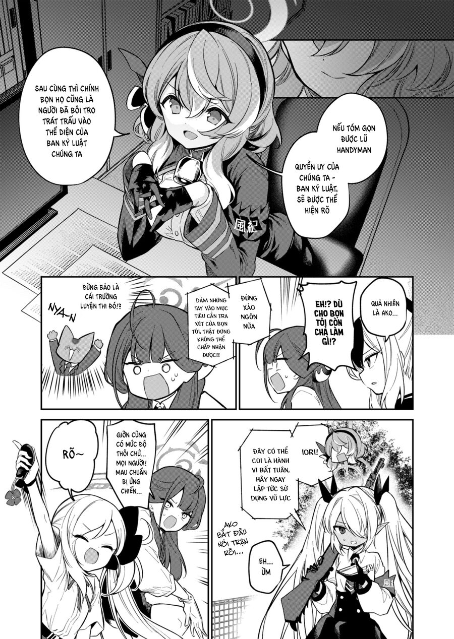 Blue Archive: Nhật Kí Nghiệp Vụ Của Handyman 68 - Chương 3 - Trang 11