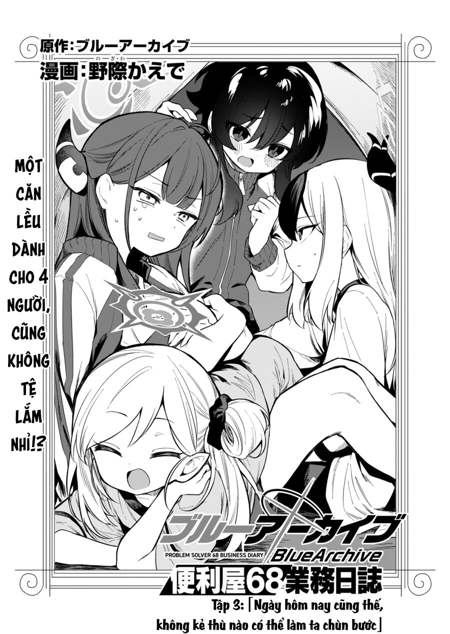 Blue Archive: Nhật Kí Nghiệp Vụ Của Handyman 68 - Chương 3 - Trang 3