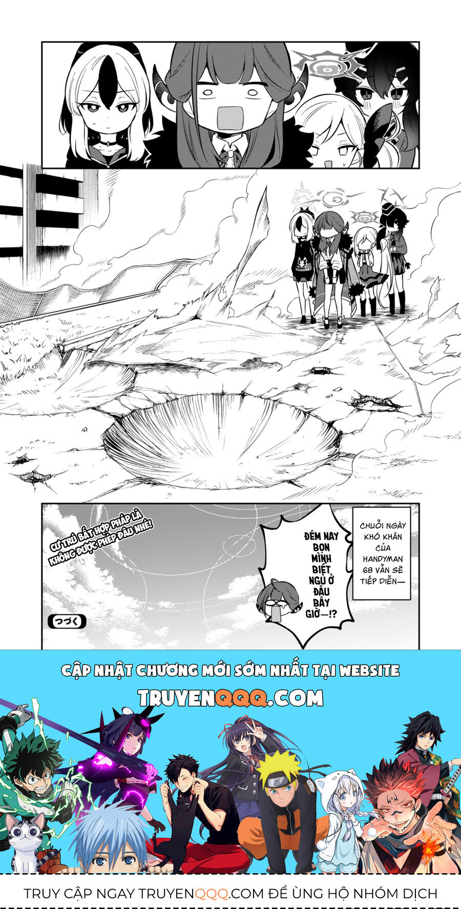 Blue Archive: Nhật Kí Nghiệp Vụ Của Handyman 68 - Chương 3 - Trang 36