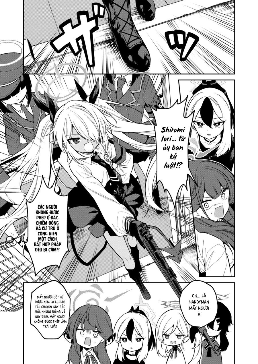 Blue Archive: Nhật Kí Nghiệp Vụ Của Handyman 68 - Chương 3 - Trang 9