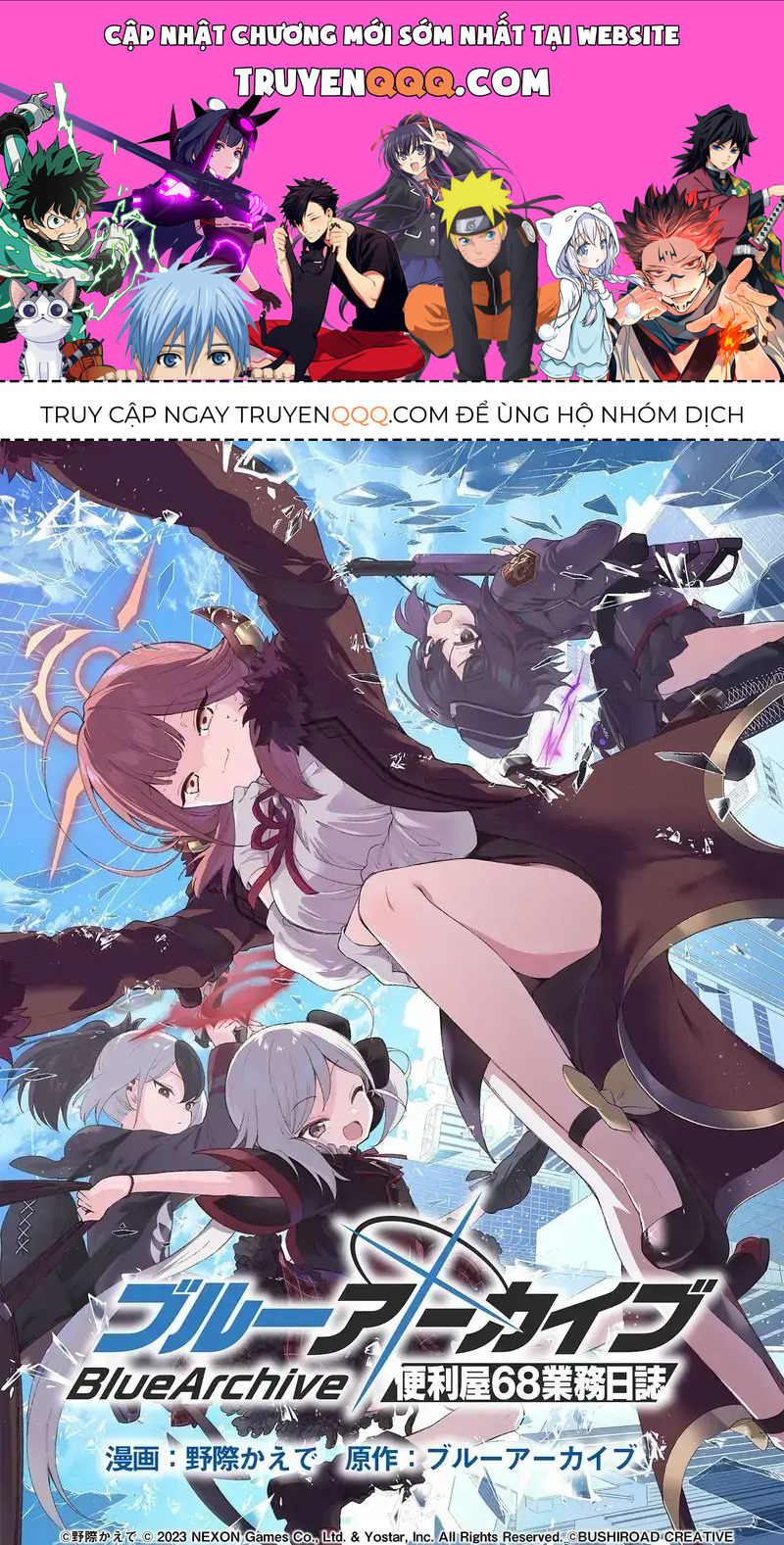 Blue Archive: Nhật Kí Nghiệp Vụ Của Handyman 68 - Chương 9 - Trang 1
