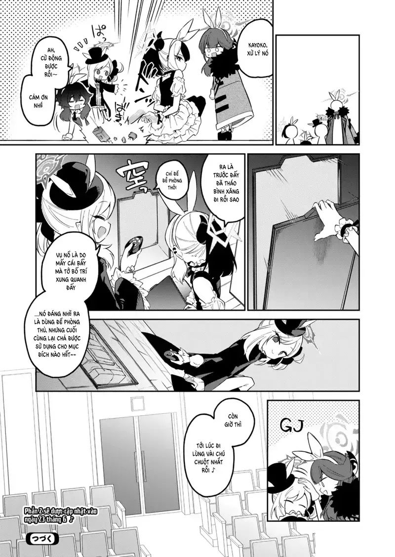 Blue Archive: Nhật Kí Nghiệp Vụ Của Handyman 68 - Chương 9 - Trang 18