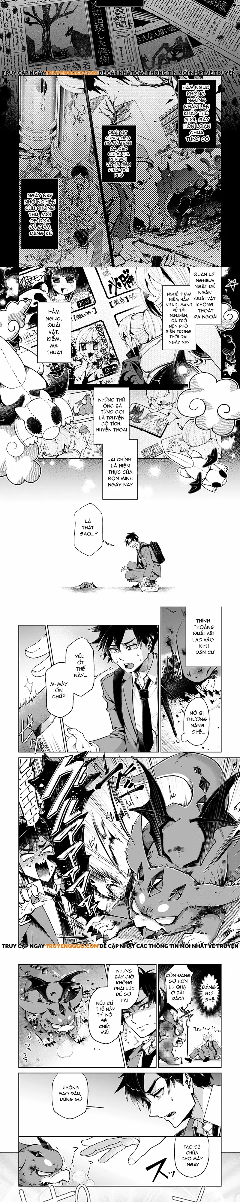 Shachiku No Ore, Dragon Ni Idakaretanode Pet Haishin Wo Hajimemasu Chibi Ko Dragon To Monster Bokujo Life - Chương 1 - Trang 2