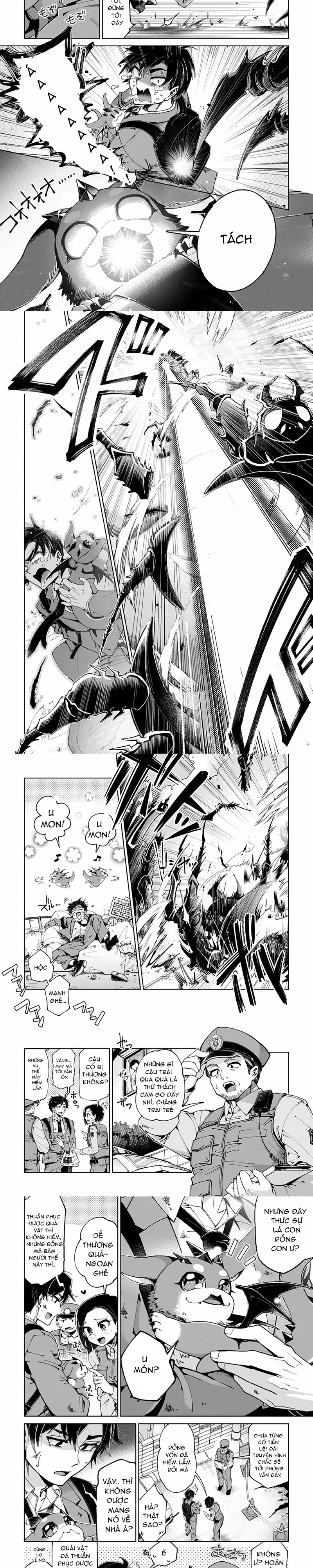 Shachiku No Ore, Dragon Ni Idakaretanode Pet Haishin Wo Hajimemasu Chibi Ko Dragon To Monster Bokujo Life - Chương 1 - Trang 4