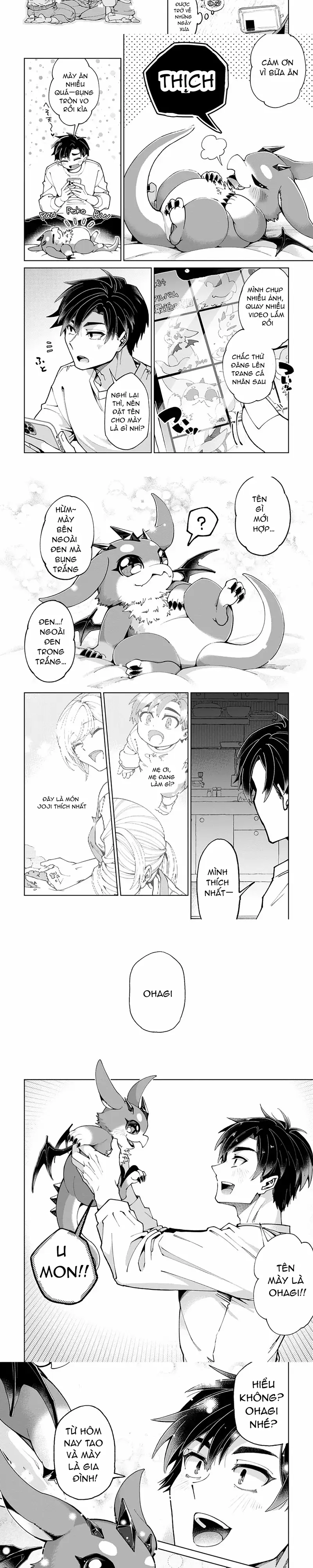 Shachiku No Ore, Dragon Ni Idakaretanode Pet Haishin Wo Hajimemasu Chibi Ko Dragon To Monster Bokujo Life - Chương 1 - Trang 7