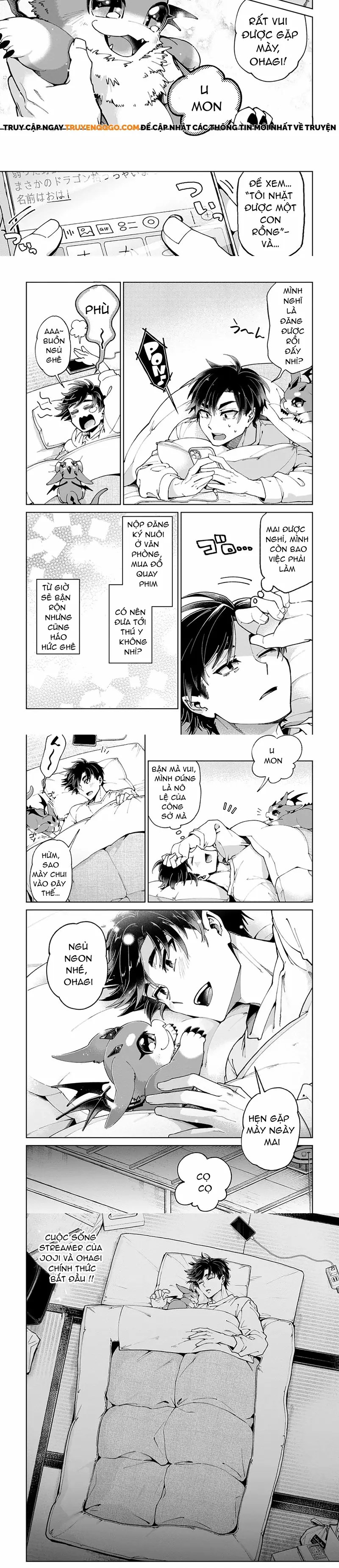 Shachiku No Ore, Dragon Ni Idakaretanode Pet Haishin Wo Hajimemasu Chibi Ko Dragon To Monster Bokujo Life - Chương 1 - Trang 8