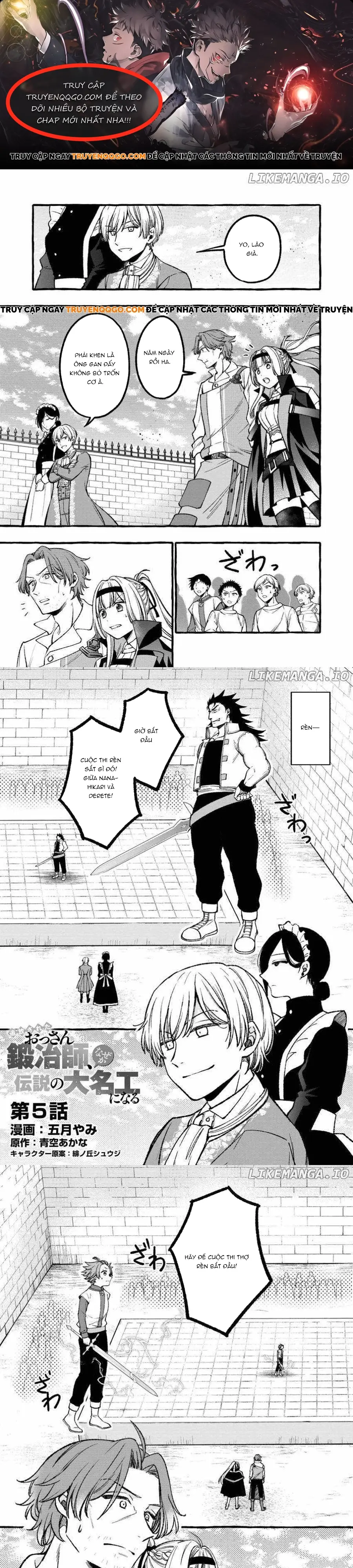 Tsuiho Sareta Ossan Tanya Shi, Naze Ka Densetsu No Daimeiko Ni Naru - Chương 5 - Trang 1