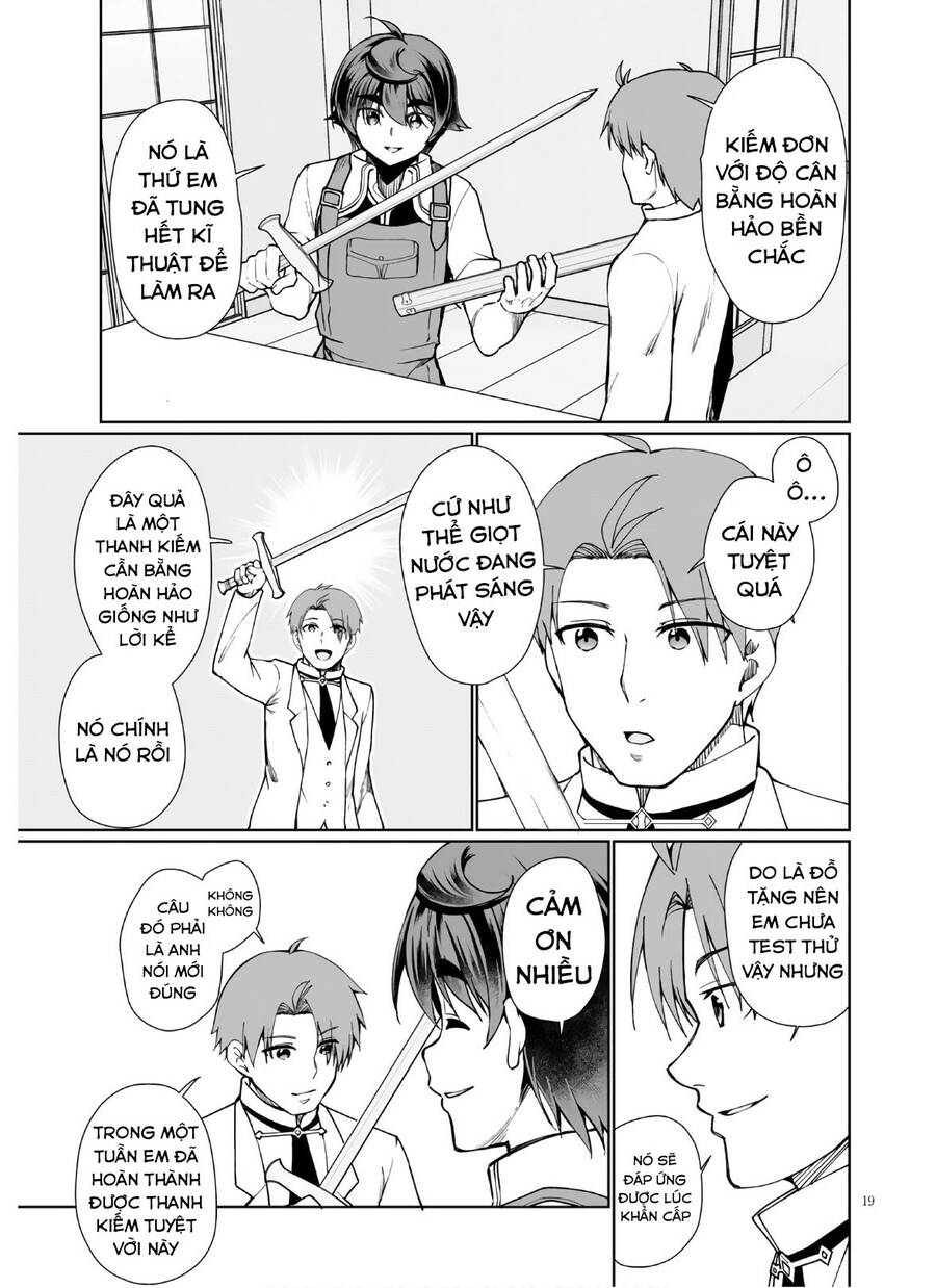 Botsuraku Youtei Nanode, Kajishokunin Wo Mezasu - Chương 45 - Trang 23